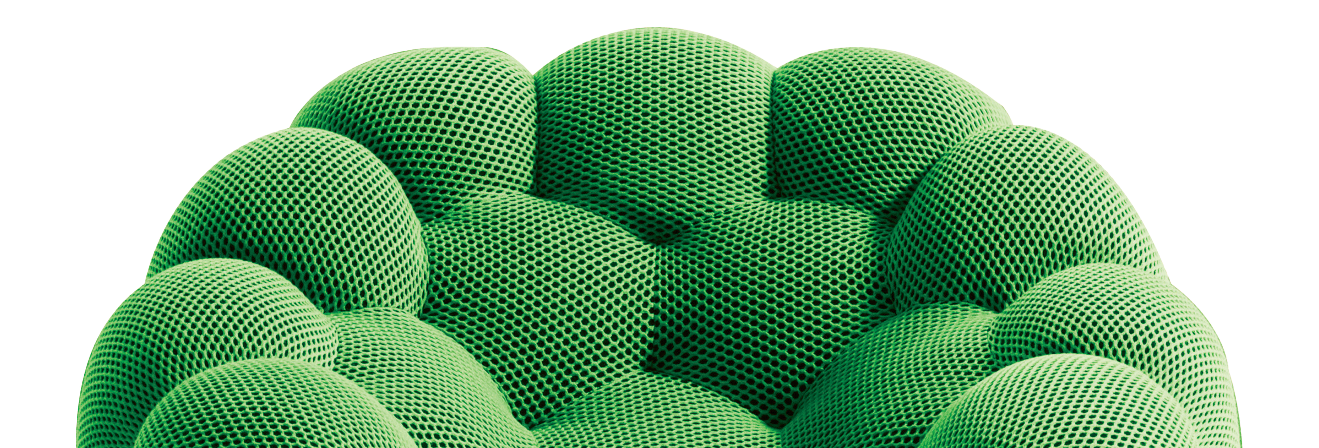 &Agrave; la fois d&eacute;fi technique et cr&eacute;atif, le canap&eacute; Bubble est sign&eacute; par Sacha Lakic. Inspir&eacute; de formes naturelles, et enti&egrave;rement r&eacute;alis&eacute; &agrave; la main, son tissu innovant s&rsquo;ajuste parfaitement &agrave; ses formes capitonn&eacute;es, presque voluptueuses. En version droite ou arrondie, Bubble est un mod&egrave;le iconique des collections Roche Bobois... et une pure invitation au bien-&ecirc;tre.