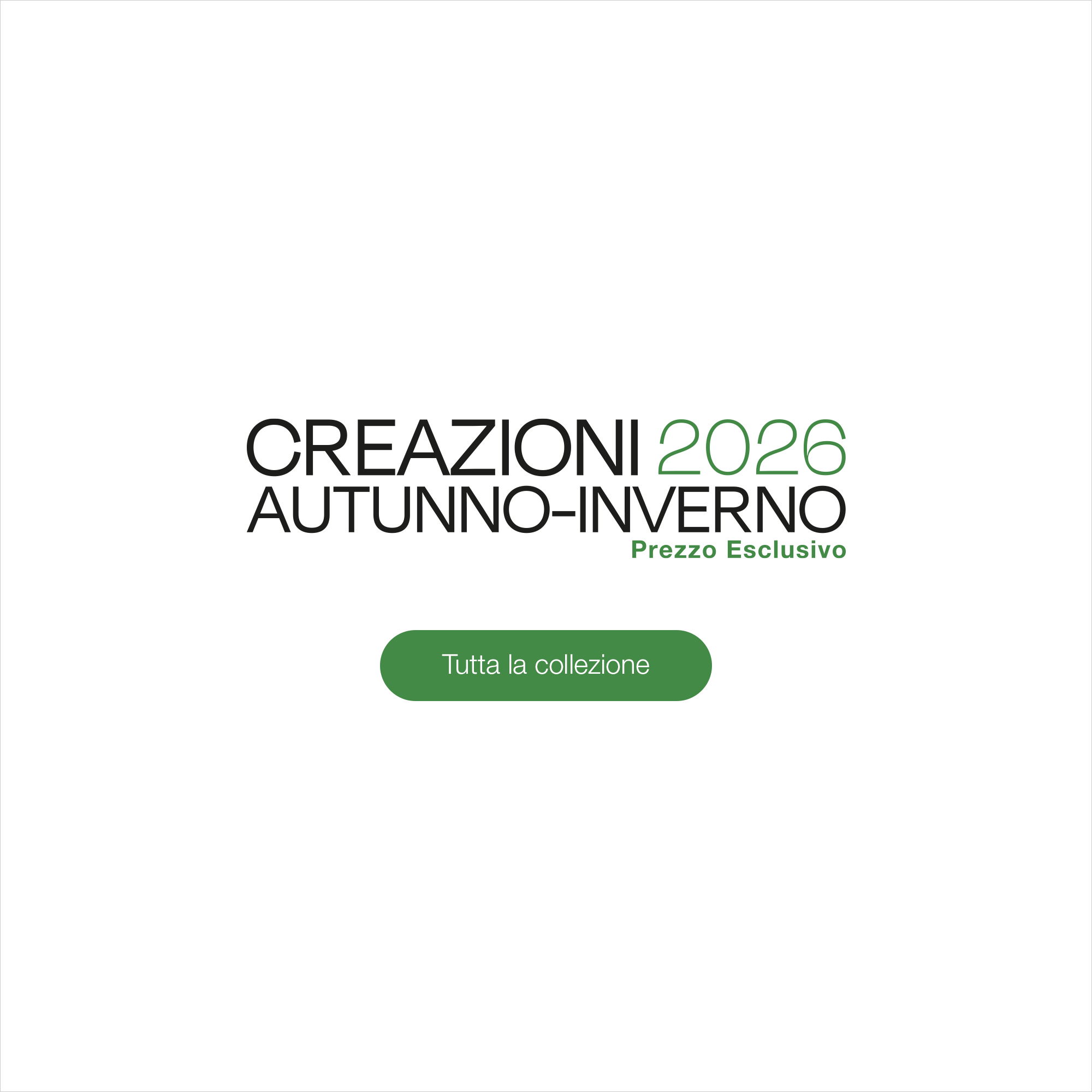 Creazioni Autunno-Inverno 2026 - Tutta la collezione