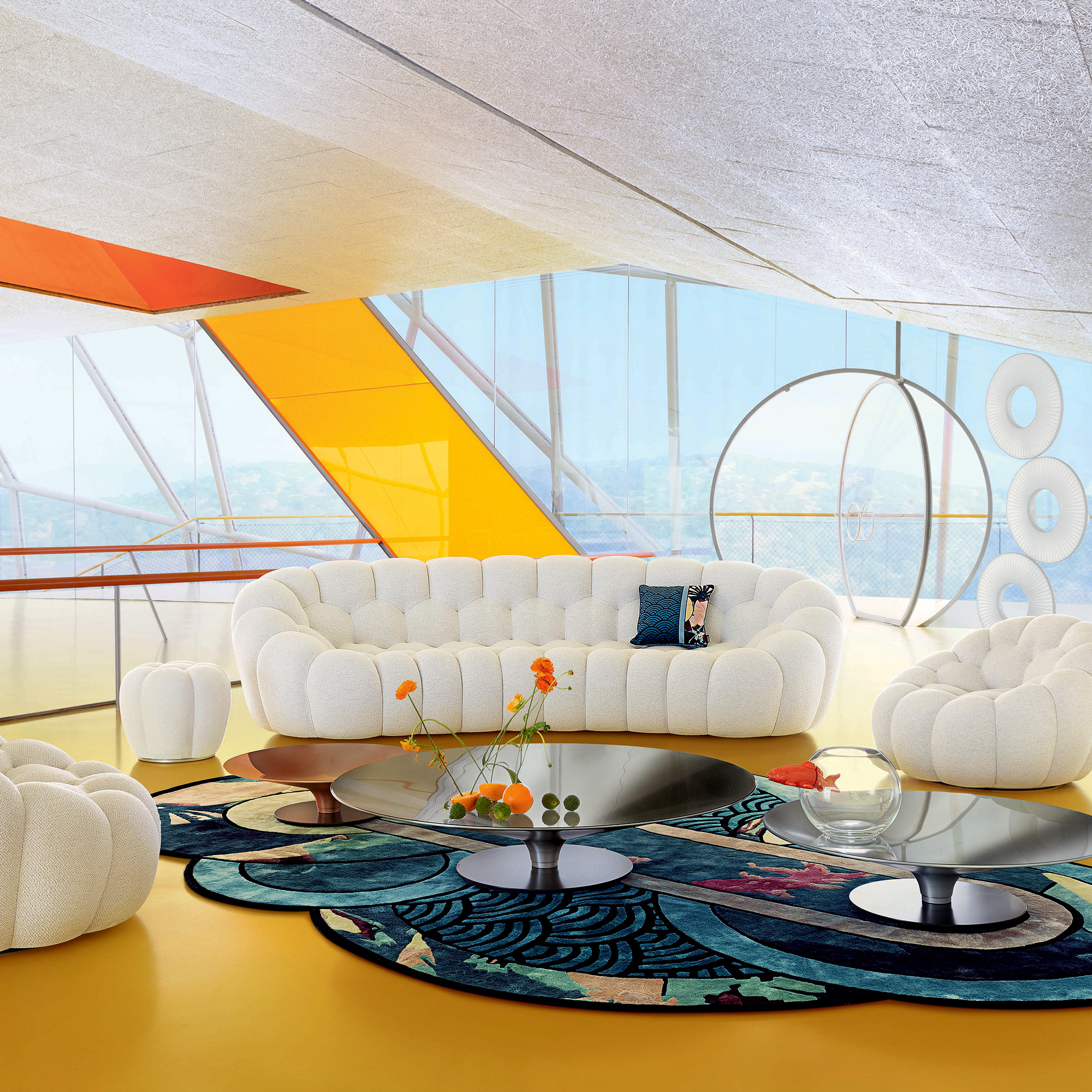 Ikonisches Bubble-Sofa