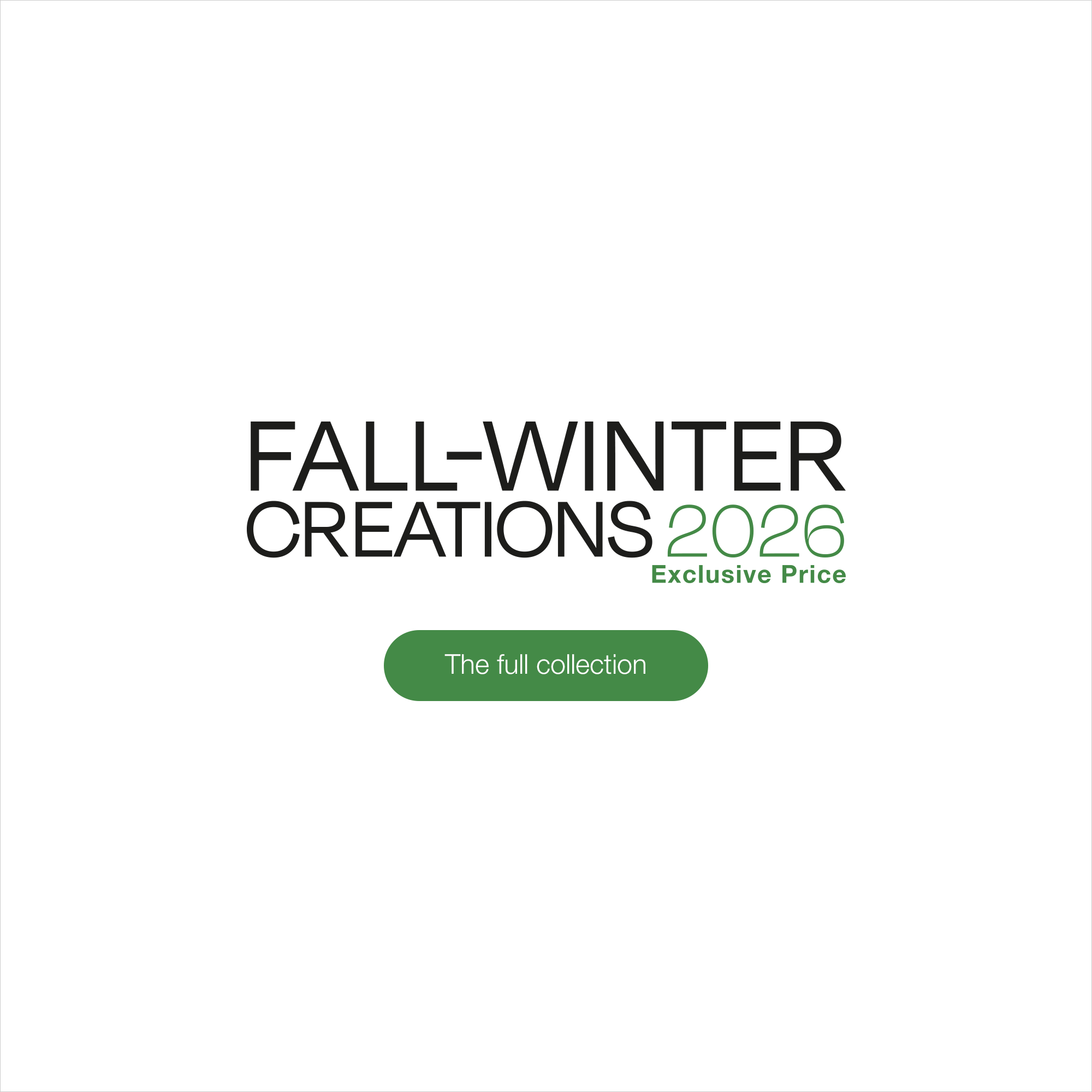 Autumn-Winter Creations 2026 - The full collection